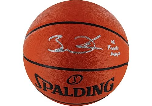 Dwyane Wade Signed NBA I/O Basketballs with “06 Finals MVP” Inscription (PSA/DNA Holo Only)